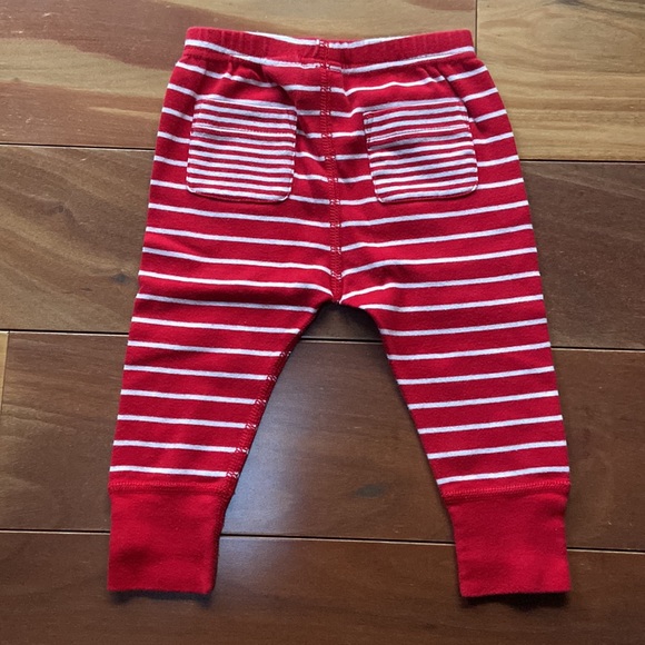 Hanna Andersson Red Striped 2 Piece Set 70cm 6-9m - Picture 9 of 10